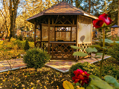 Санаторий «Радуга», Кисловодск. Территория